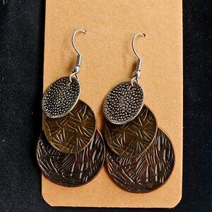 3 Tier Hanging Earrings
